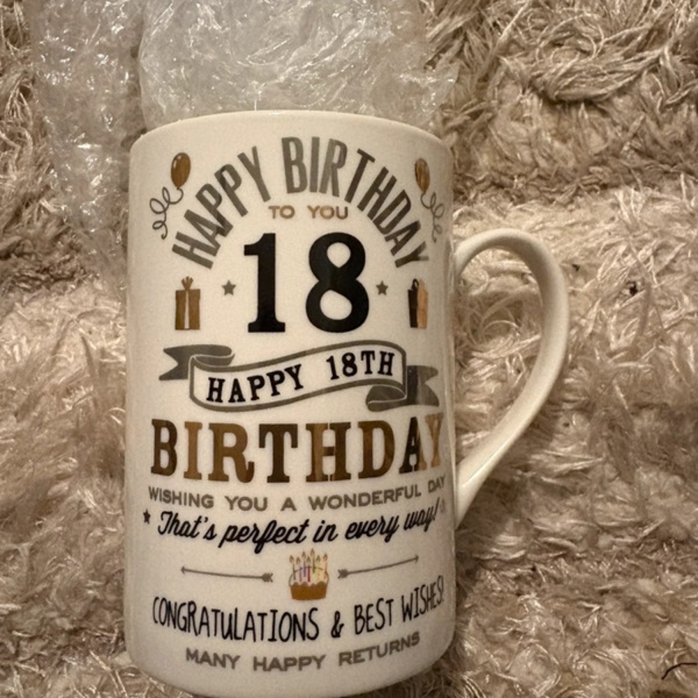 Happy 18th Birthday Mug